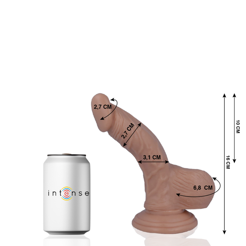 2 realistische Penisse 16 cm -o- 2,7 cm