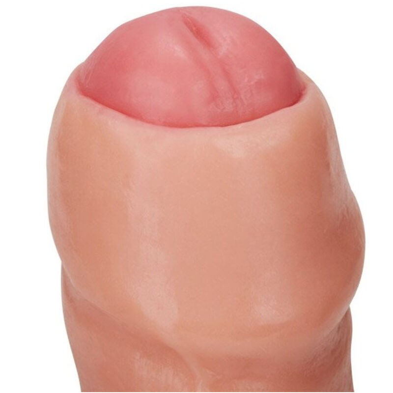 Realistischer Dildo mit Vorhaut 21 cm