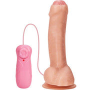 Realistischer Dildo mit Vorhaut 21 cm