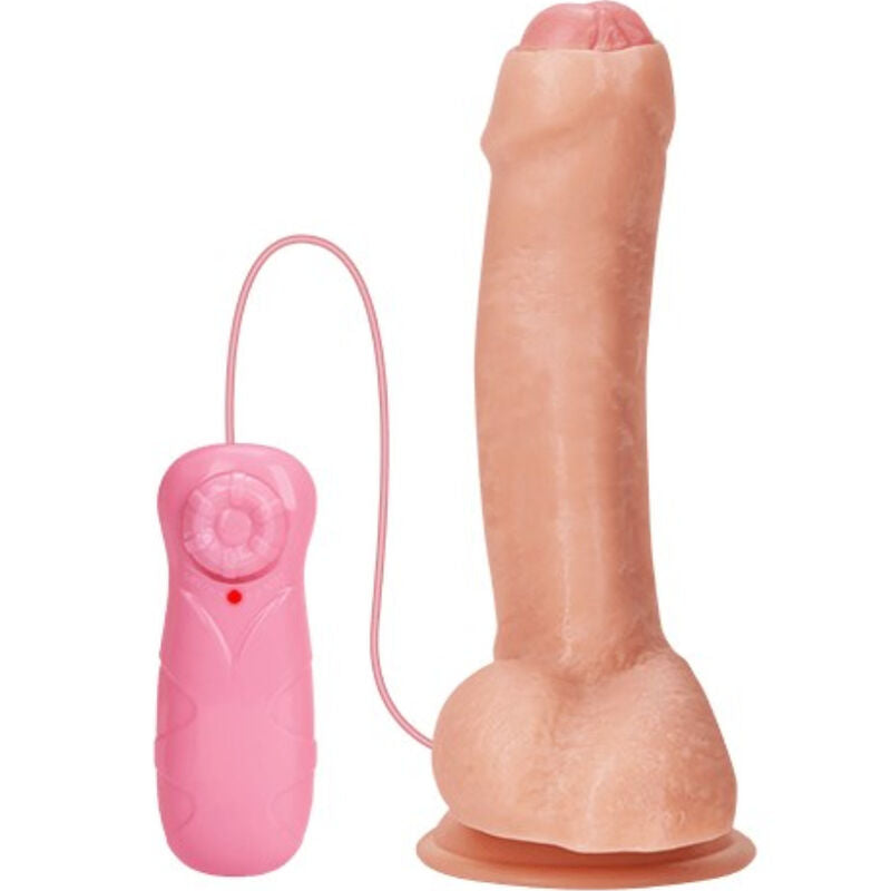 Realistischer Dildo mit Vorhaut 21 cm