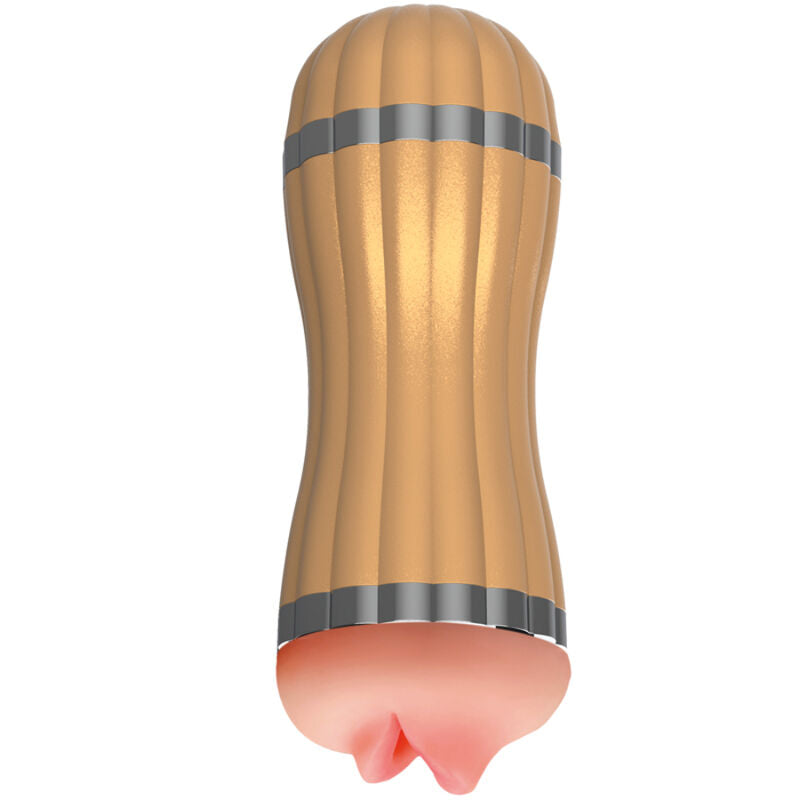 Bevis Doppelmasturbator Vagina &amp; Mund Gold?