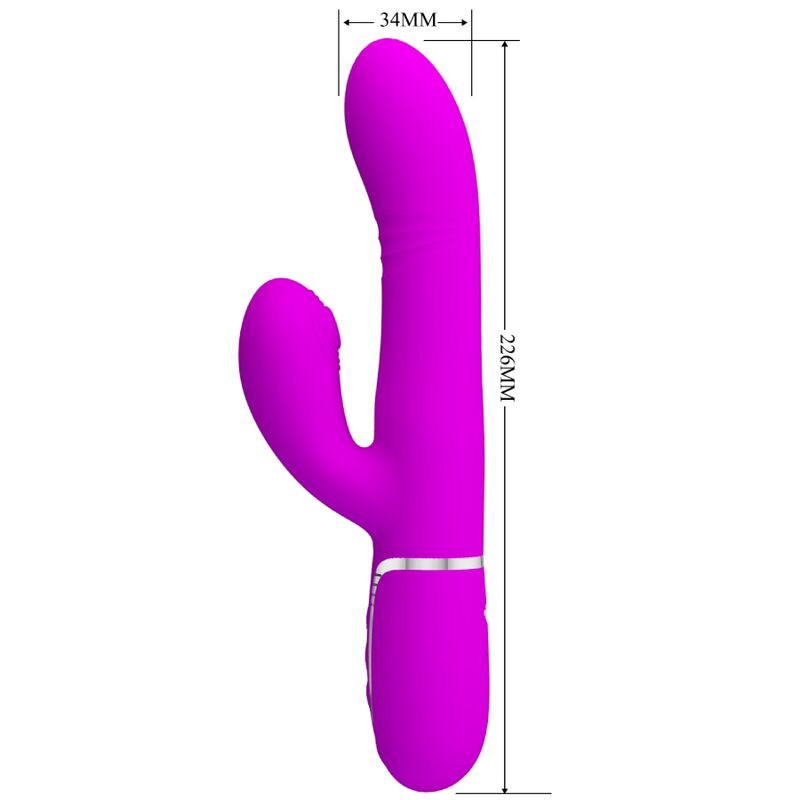 Fuchsiafarbener Multifunktions-G-Punkt-Vibrator