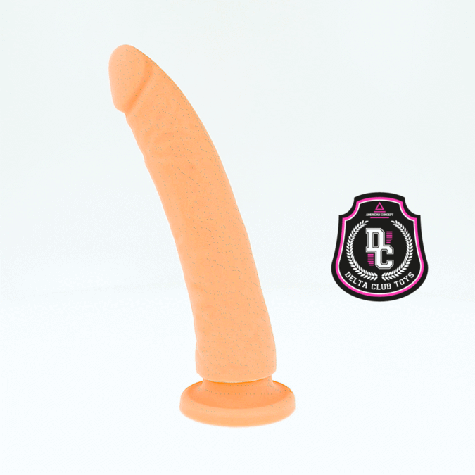 Toys Dildo aus natürlichem medizinischem Silikon 20 cm -o- 4 cm