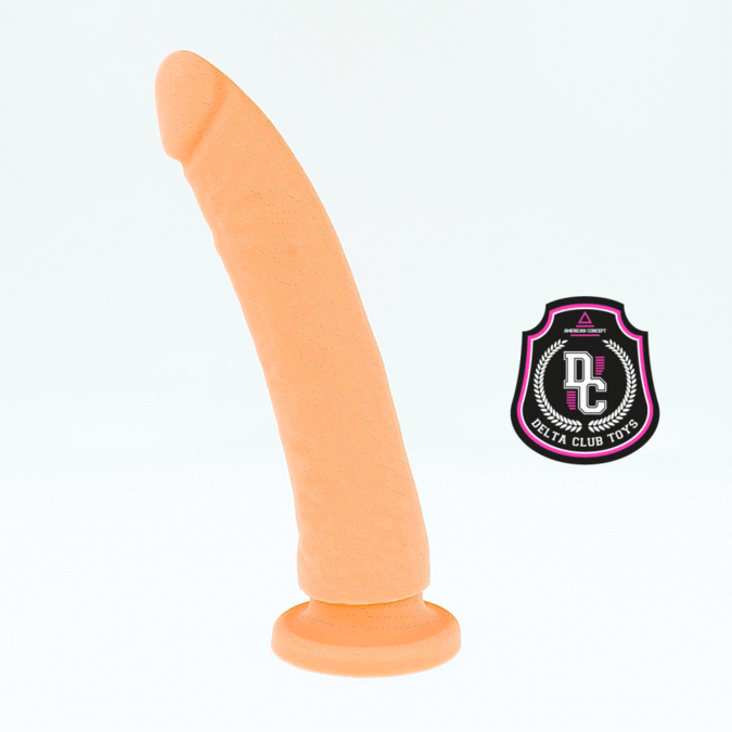 Toys Dildo aus natürlichem medizinischem Silikon 23 cm -o- 4,5 cm