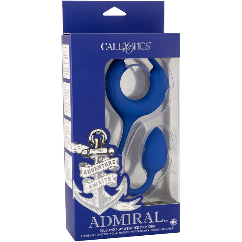 Admiral Blue Gewichteter Penisring
