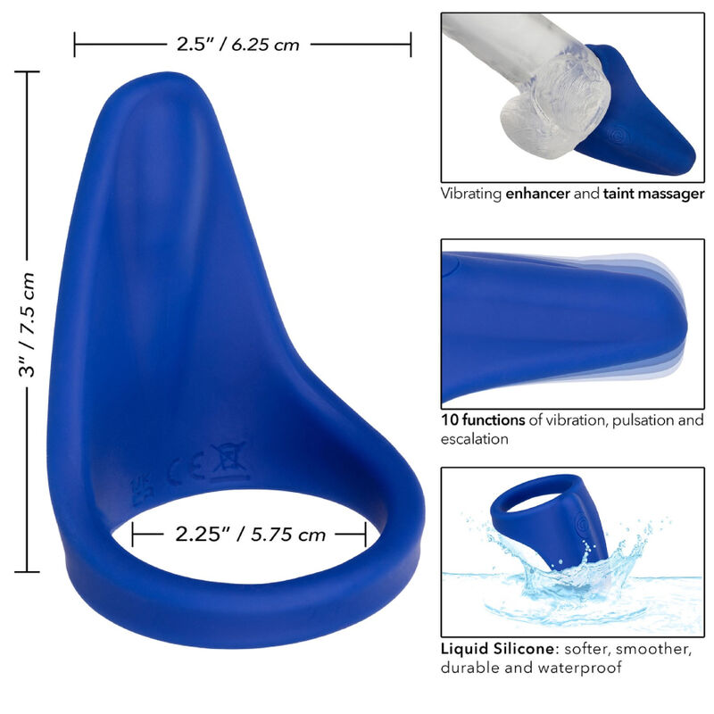 Admiral blauer Dammmassager