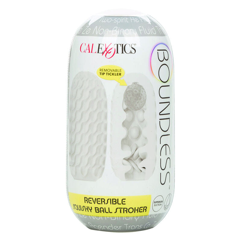Boundless reversibler Squishy Ball Stroke gelb