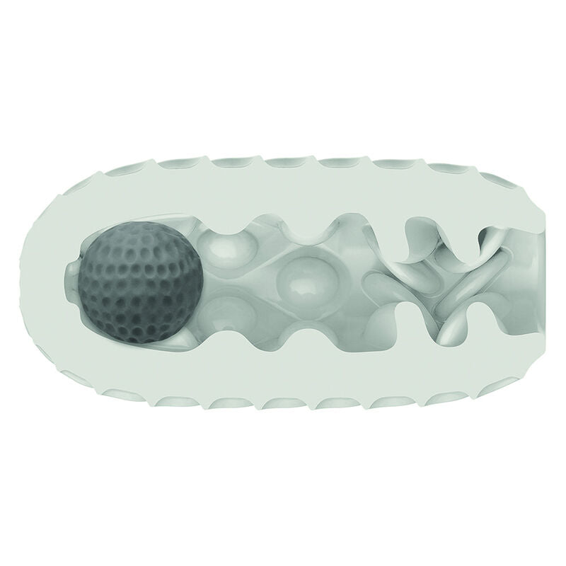 Boundless reversibler Squishy Ball Stroke gelb