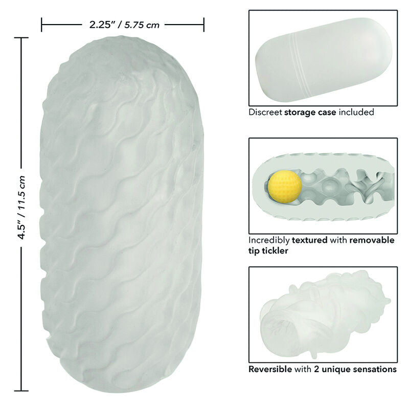 Boundless Squishy Wendeball Strich grau