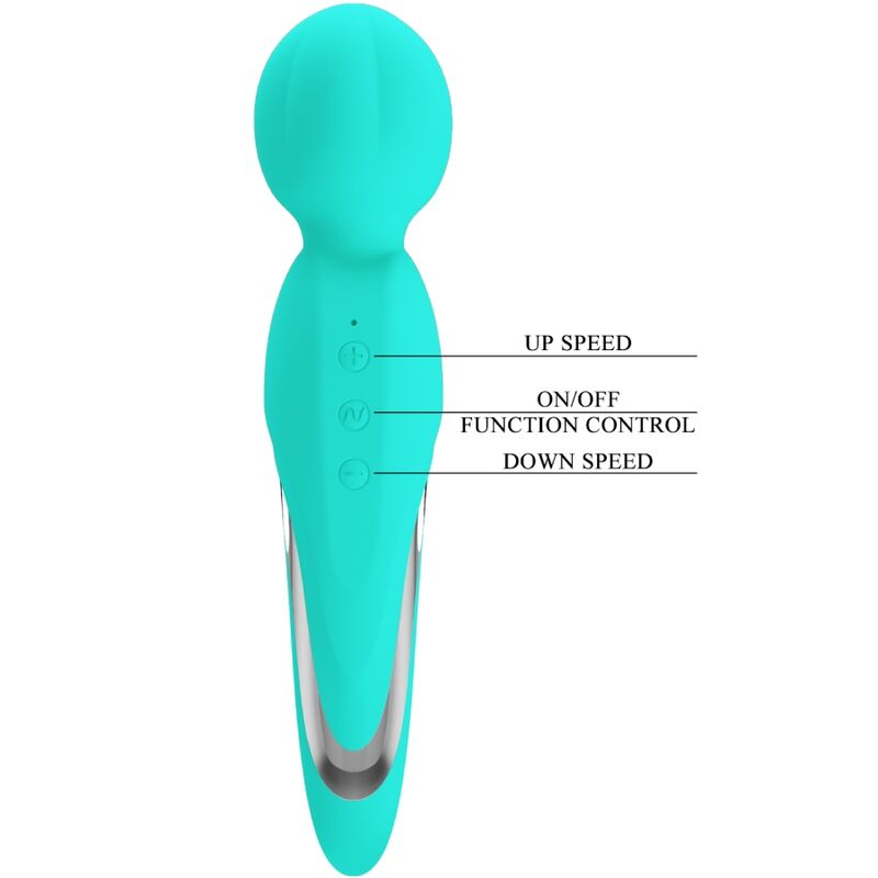 Walter Wand Vibrator Aquagrün
