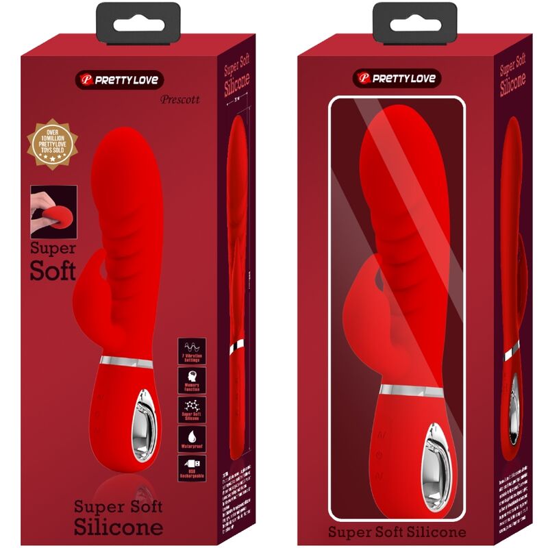 Prescott Red G-Punkt Multifunktionsvibrator