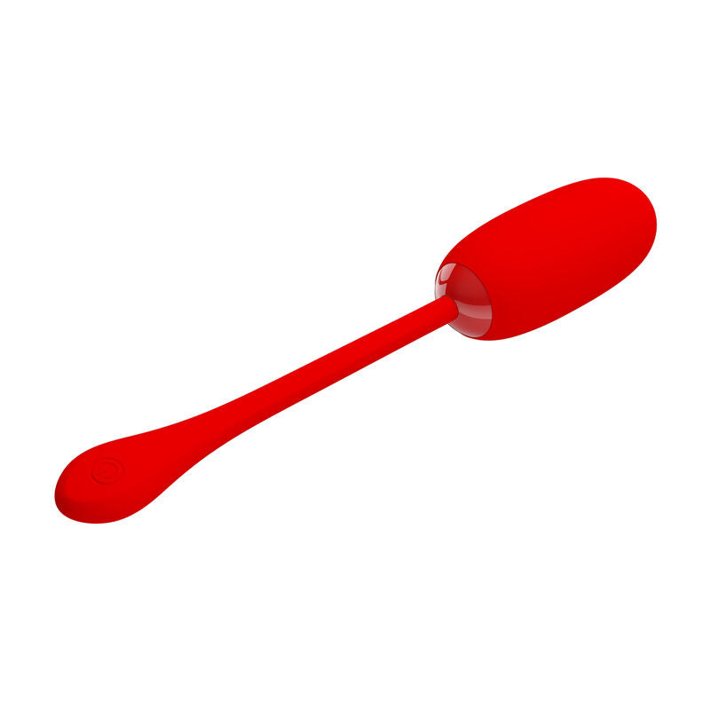 Julius wasserdichtes, wiederaufladbares Vibro-Ei rot