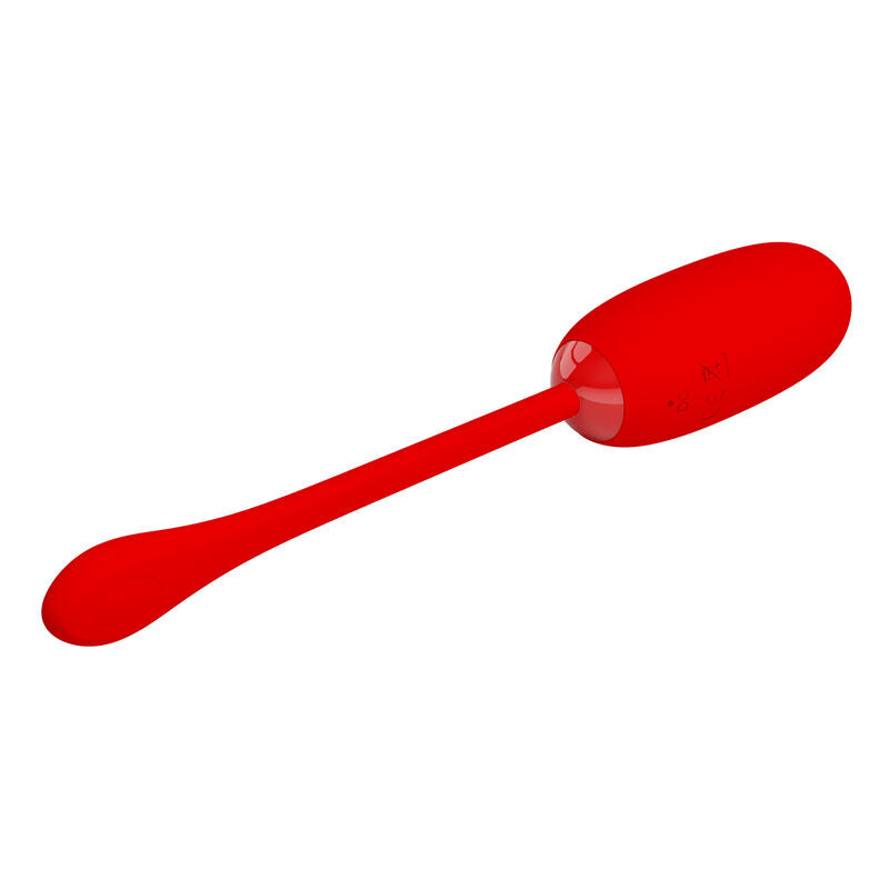 Julius wasserdichtes, wiederaufladbares Vibro-Ei rot