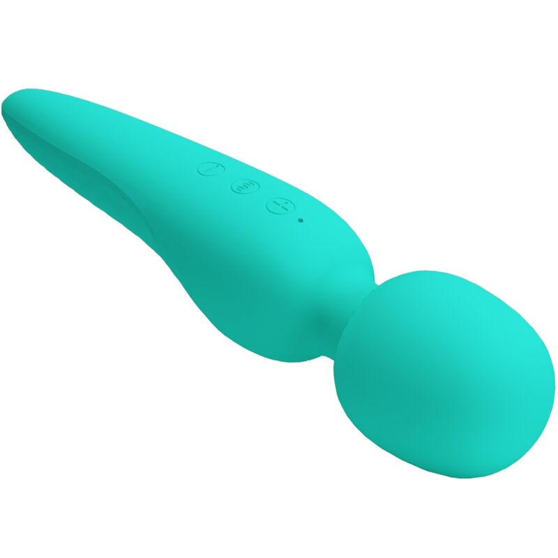 Meredith Massagegerät 12 Vibrationsmodi Aqua Grün