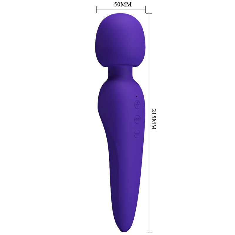 Meredith Massagegerät 12 Vibrationsmodi Lila