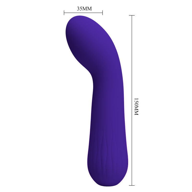 Wiederaufladbarer Faun Lila Vibrator