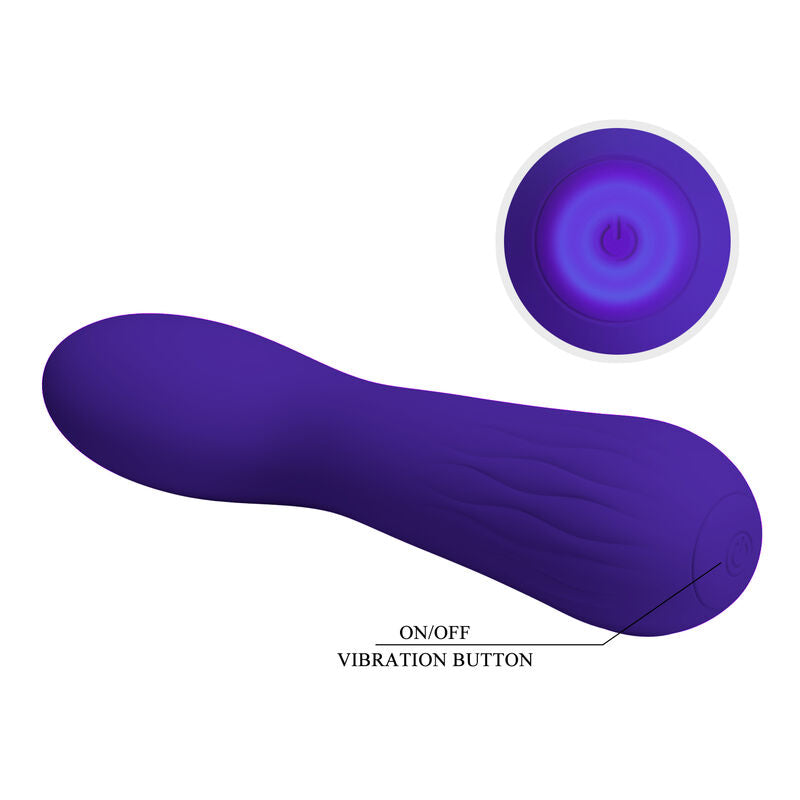 Wiederaufladbarer Faun Lila Vibrator