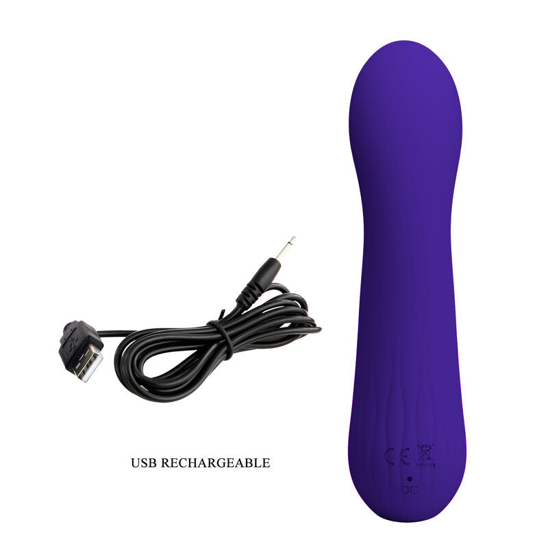 Wiederaufladbarer Faun Lila Vibrator