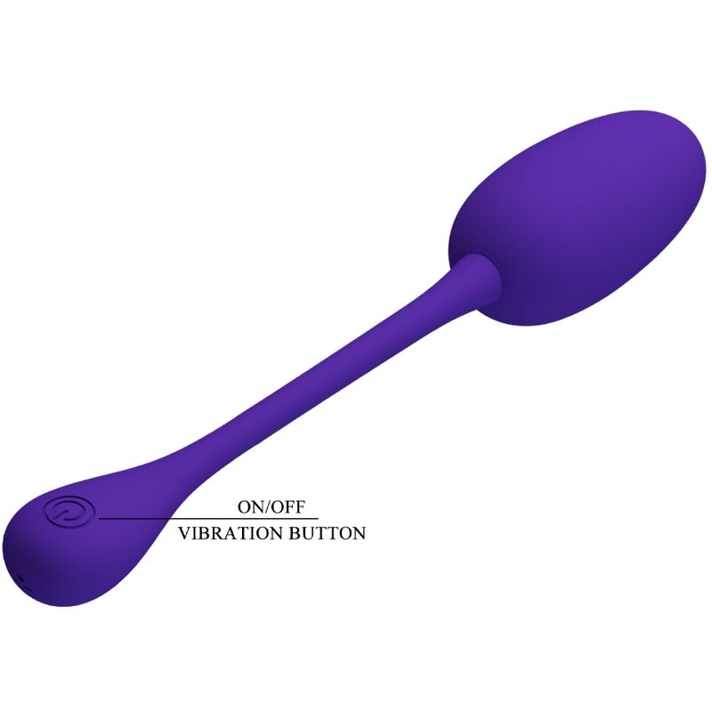 Purple Knucker Wiederaufladbares vibrierendes Ei