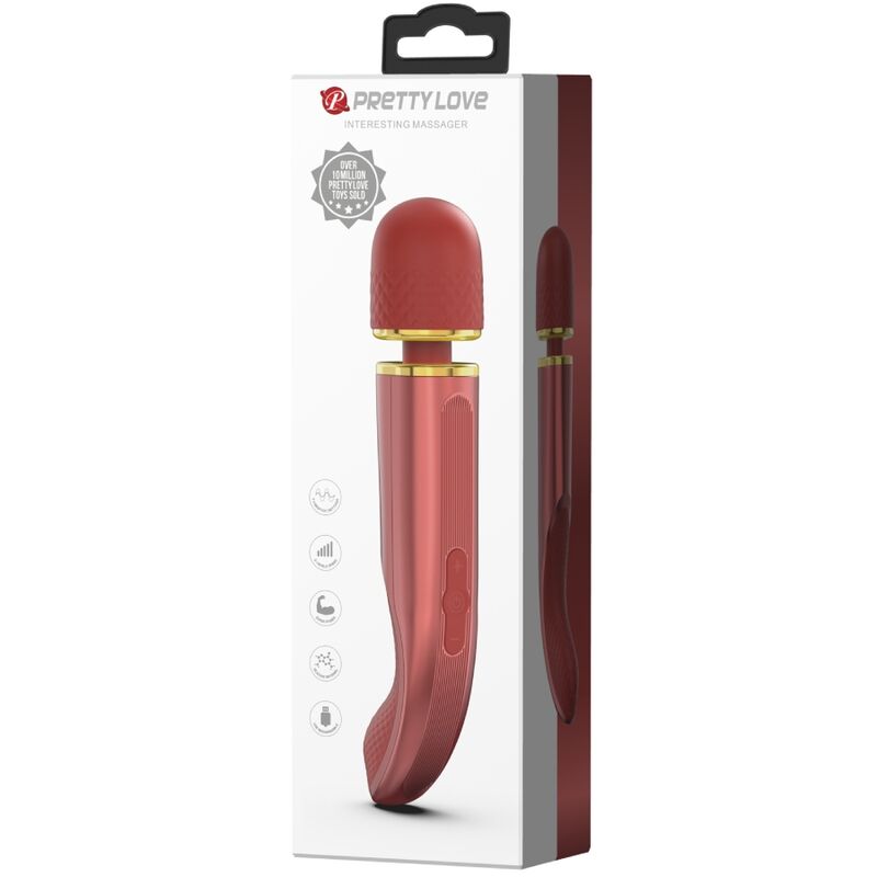 Rosa Massagegerät mit 7 Vibrationsmodi