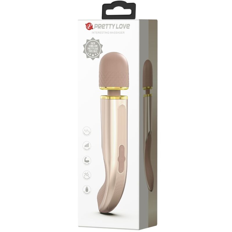 Massagegerät mit 7 Champagner-Vibrationsmodi
