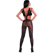 Tubiana schwarzer Bodystocking Einheitsgröße