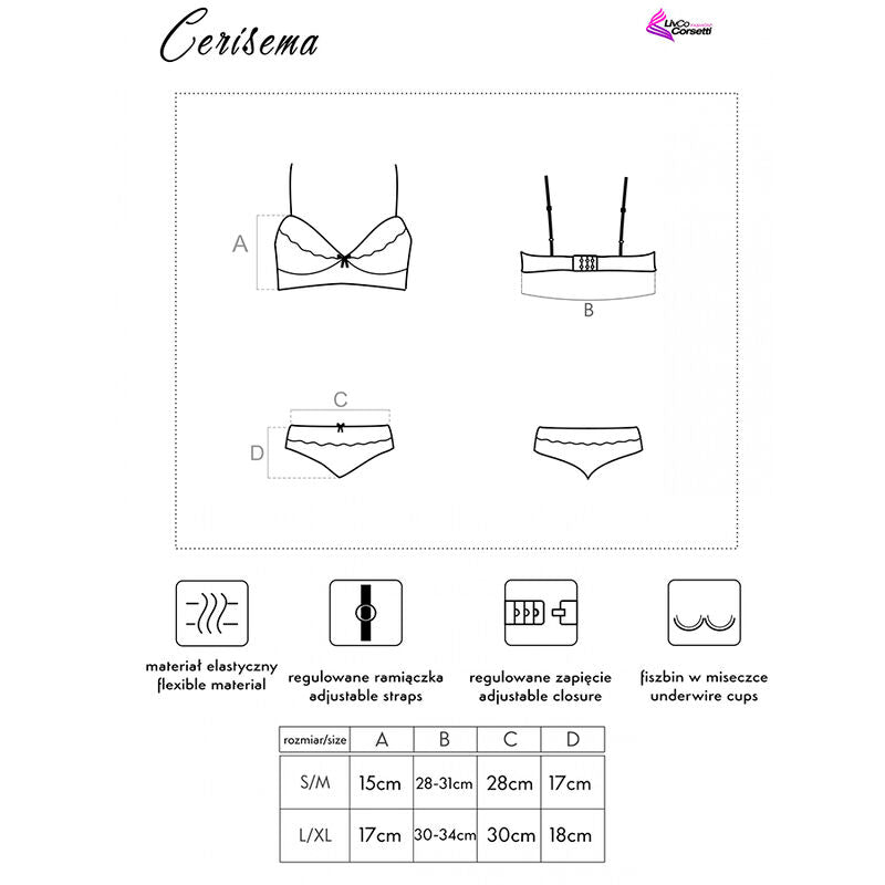 Cerisema lc 21005 BH + Slip Koralle