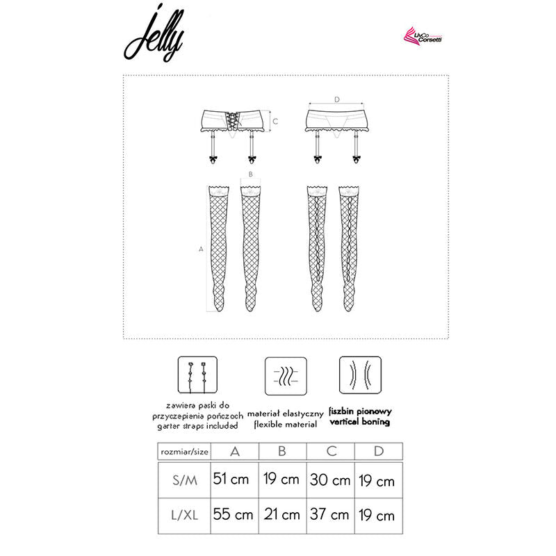 Jelly lc 90673 Ligaro + Mittel Schwarz