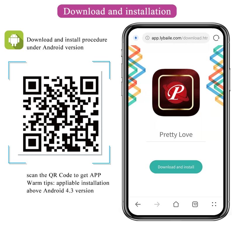 Catalina Vibrator App-Fernbedienung lila