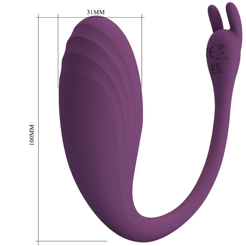 Catalina Vibrator App-Fernbedienung lila