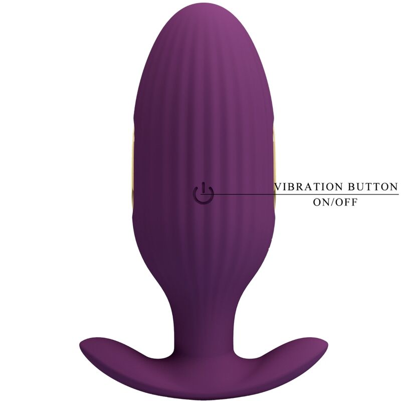 Jefferson Purple App-gesteuerter Analplug