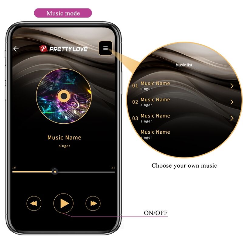 Jefferson Purple App-gesteuerter Analplug