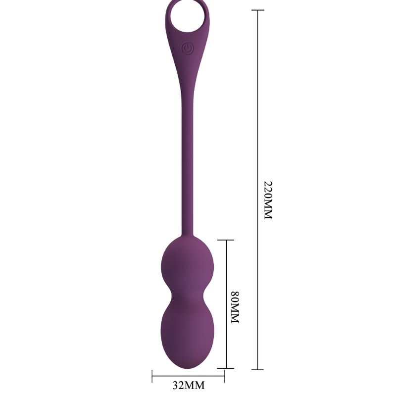 Elvira Kegel Balls App-Fernbedienung Lila
