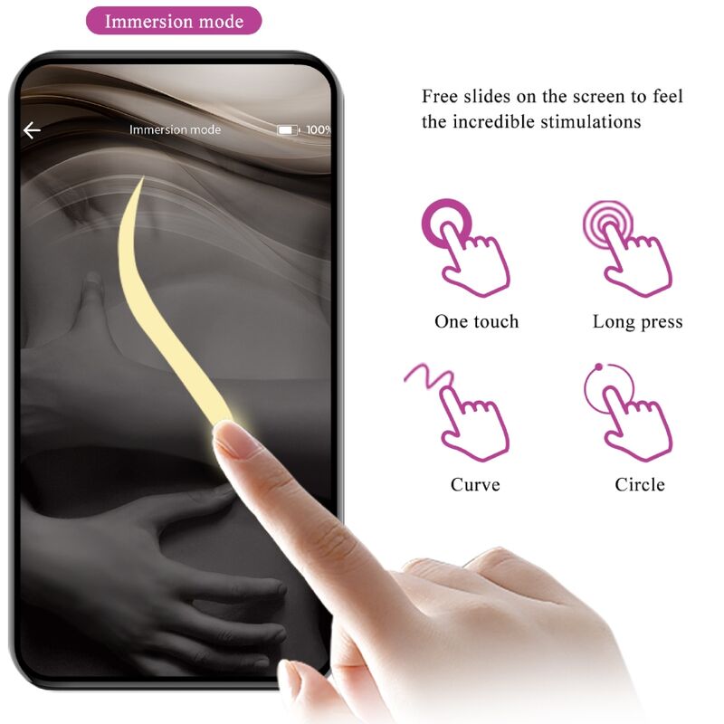 Elvira Kegel Balls App-Fernbedienung Lila