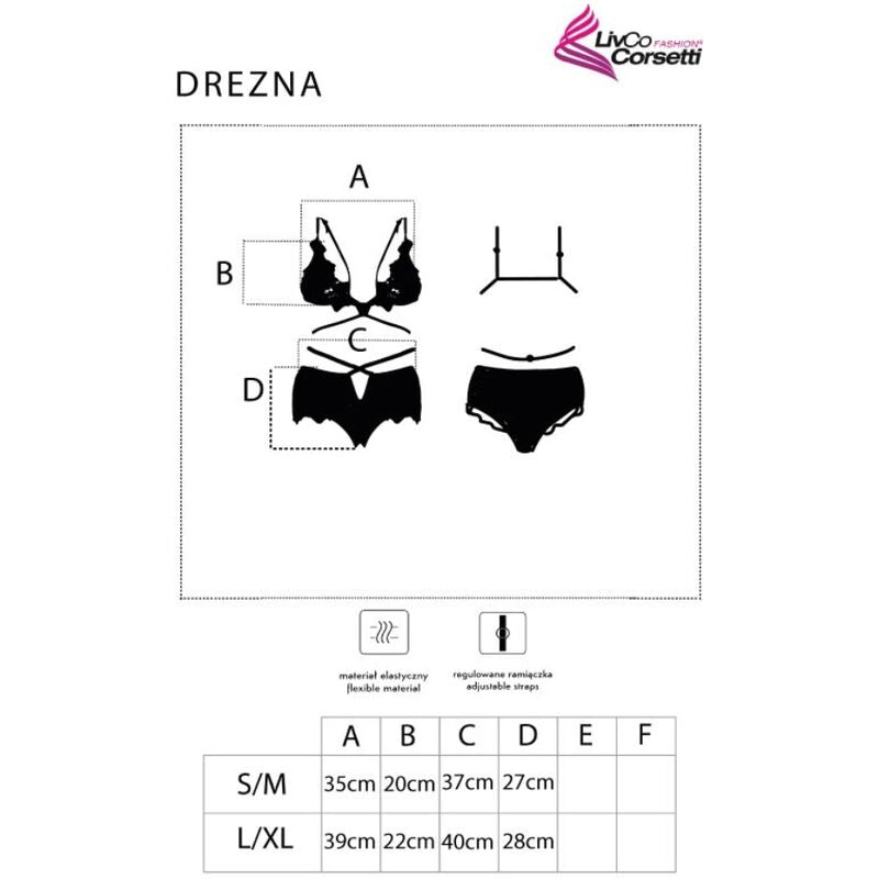 Drezna lc 90733 Unterhose + Höschen schwarz
