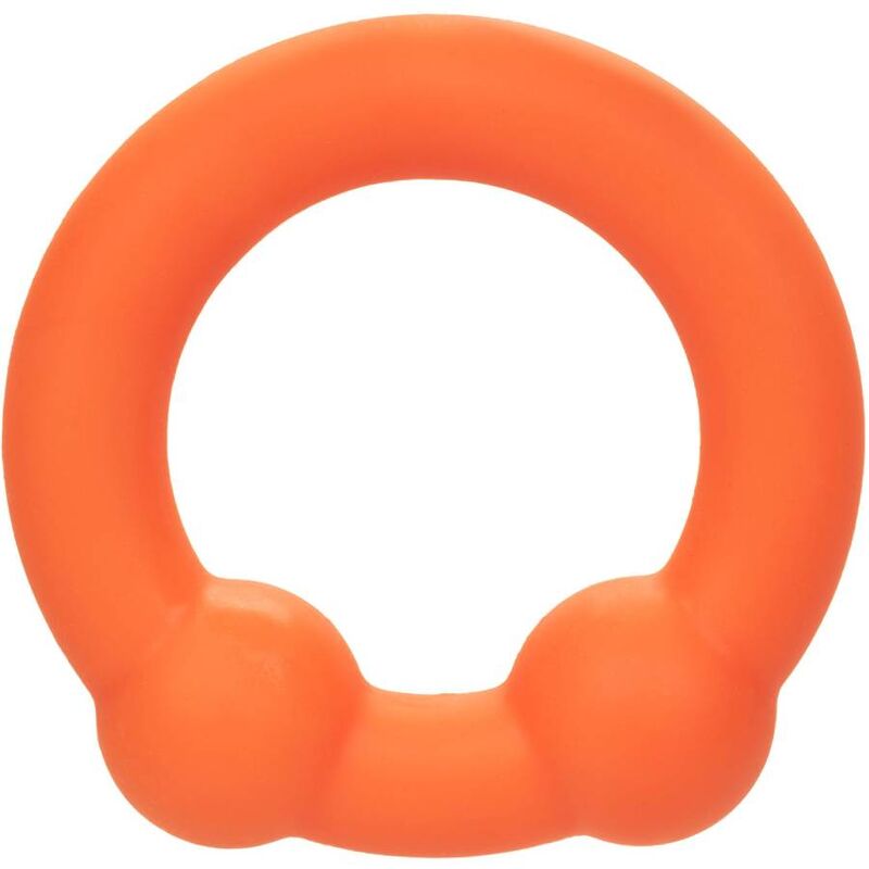 Alpha orange Doppelkugelring
