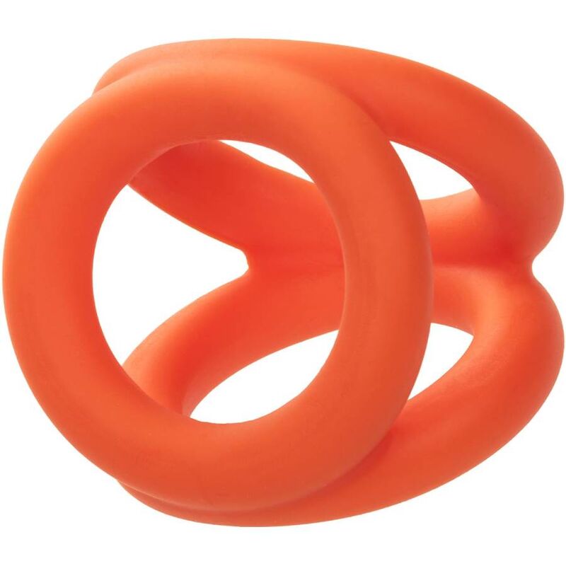 Orangefarbenes Dreiring-Alpha