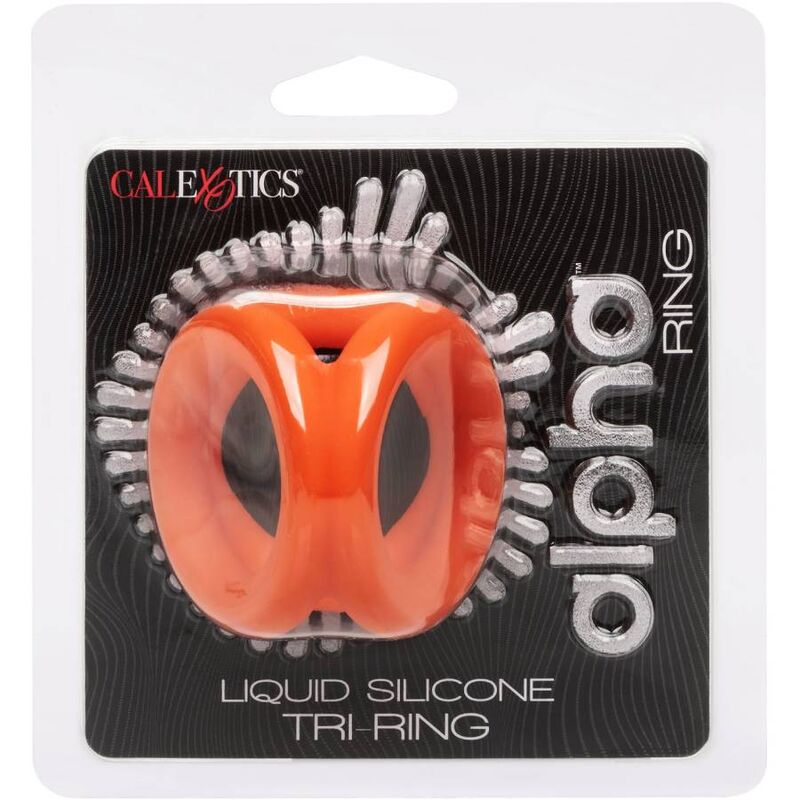 Orangefarbenes Dreiring-Alpha