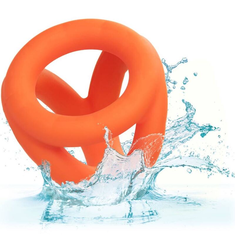 Orangefarbenes Dreiring-Alpha