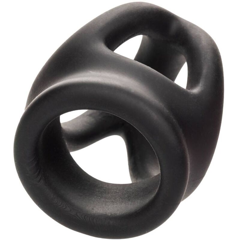 Alpha Doppelkäfig schwarzer Ring