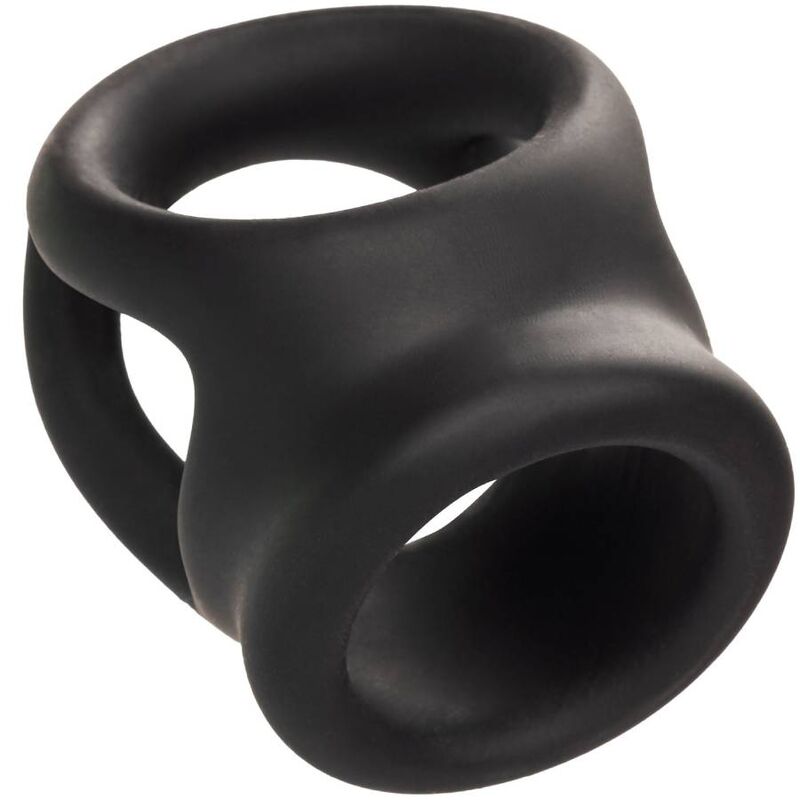 Alpha Doppelkäfig schwarzer Ring