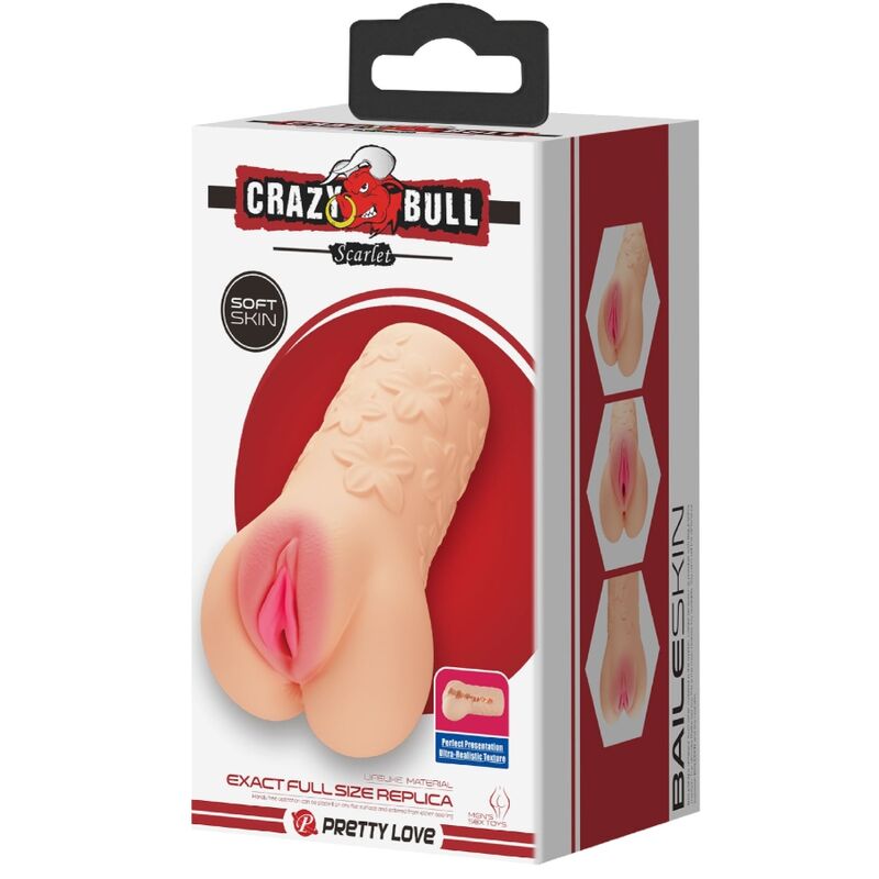 Scharlachroter Mastubador in Vaginaform