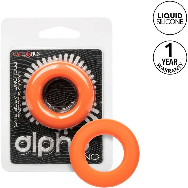Alpha Prolong großer oranger Ring