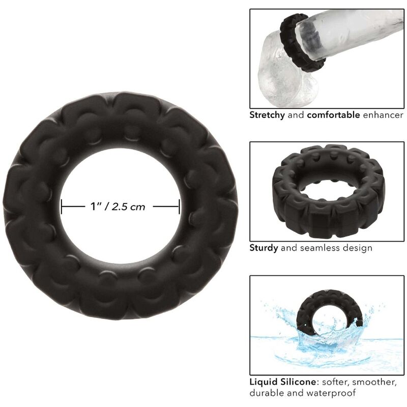 Alpha schwarzer erweiterter Ring