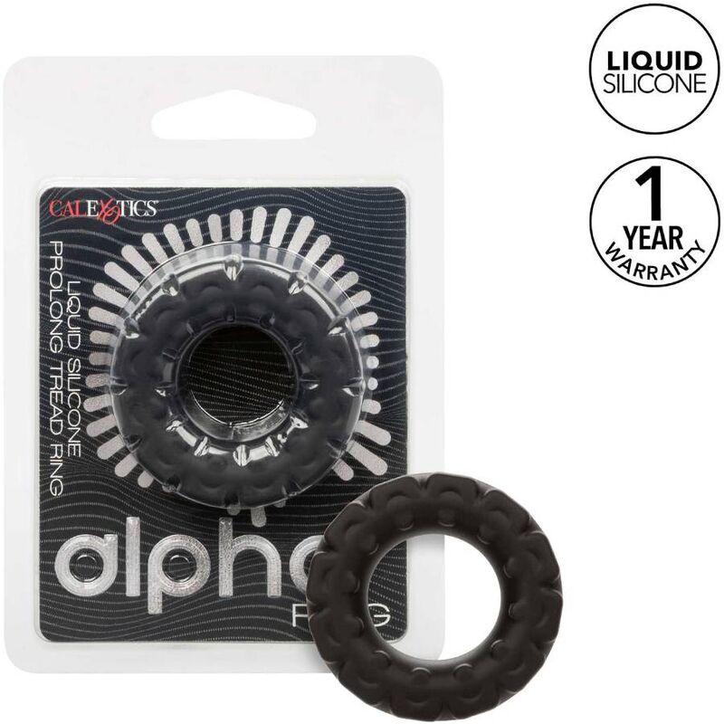 Alpha schwarzer erweiterter Ring