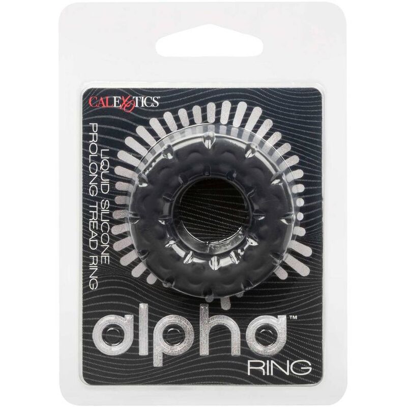 Alpha schwarzer erweiterter Ring