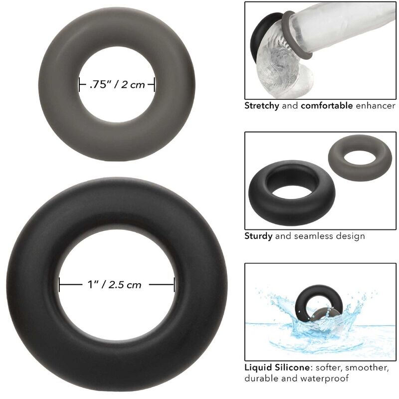Alpha Prolong Set mit 2 grauen Ringen