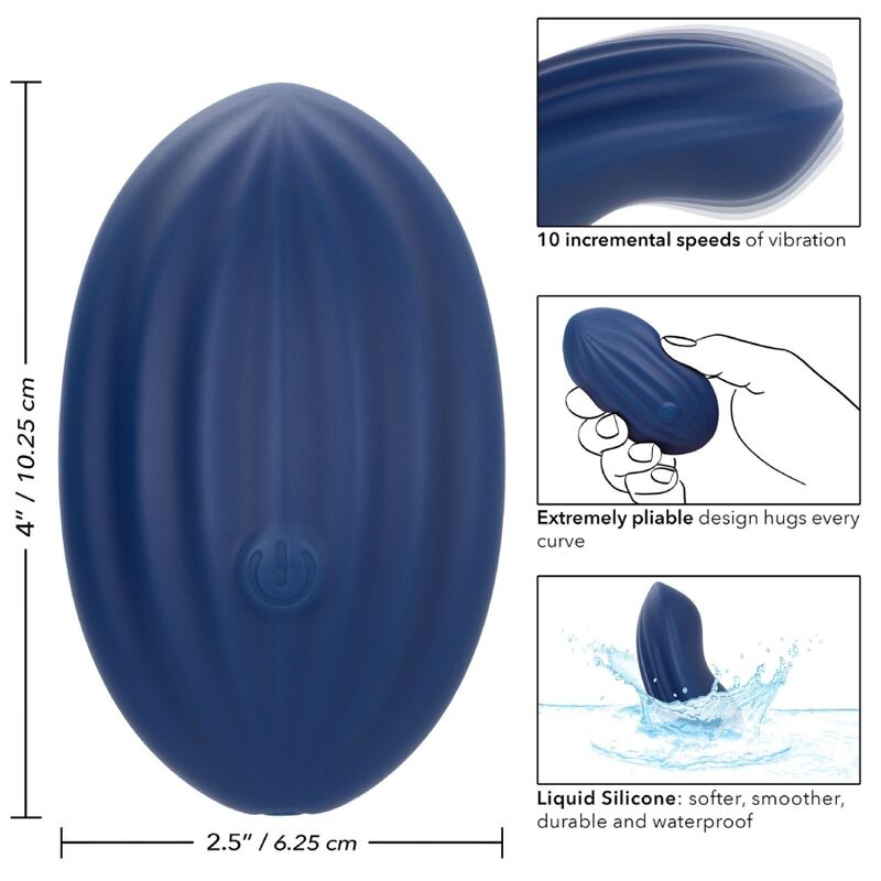 Kaschmirsamt Curve blau