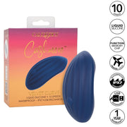 Kaschmirsamt Curve blau