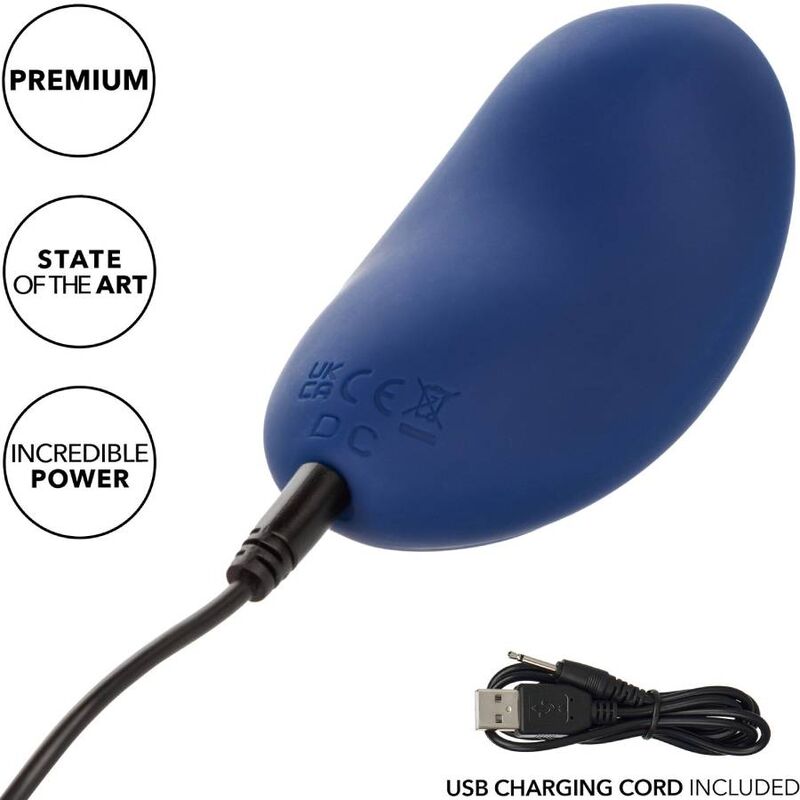 Kaschmirsamt Curve blau